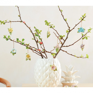 Celebrate Flowers 10件套瓷製飾品 @ Lenox