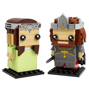 Lego  《指环王：王者无敌》阿拉贡与阿尔温 40632 | 方头仔