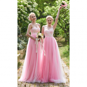 Tbdress V领伴娘连衣裙