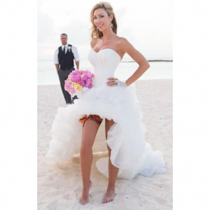 Tbdress甜心沙滩风格婚纱