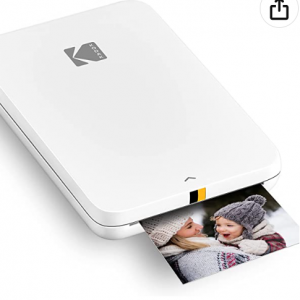 18% off KODAK Step Slim Instant Mobile Photo Printer – Wirelessly Print 2x3” Photos @Amazon