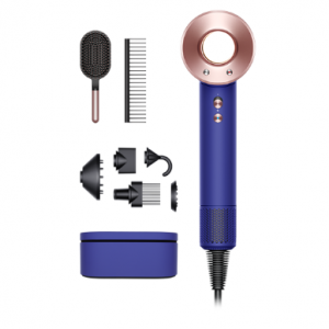 Limited edition Dyson Supersonic™ hair dryer in Vinca blue and Rosé @ Dyson UK