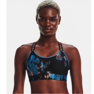UA Infinity High Printed 女士运动文胸