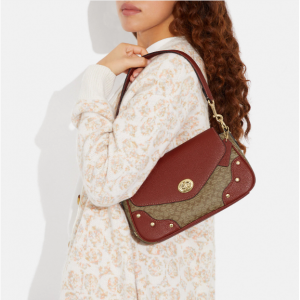 60% Off COACH Millie Shoulder Bag In Colorblock Signature Canvas Sale @ COACH Outlet