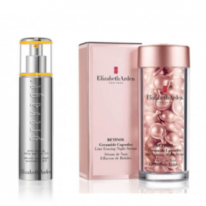 Elizabeth Arden - Prevage Anti-Aging Daily Serum 2.0 (50ml) + Retinol Ceramide Line Erasing Night