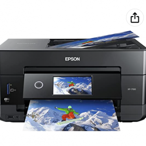 Amazon.com - Epson Expression Premium XP-7100 無線多功能打印機 ，5.4折