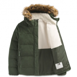 The North Face Kids' North 600-Fill Power Down Parka with Faux Fur Trim @ Nordstrom