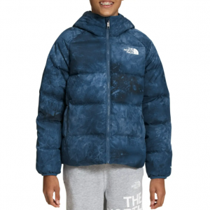 THE NORTH FACE Kids' Print Reversible Water Repellent 600 Fill Power Down Jacket @ Nordstrom