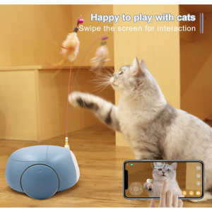 pumpkii Pet Camera Robot, Cat Dog Treat Dispenser, Home Robot with App Remote Control @ Amazon