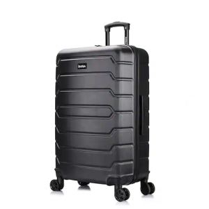 InUSA Trend 28 英寸黑色轻质硬边万向轮行李箱