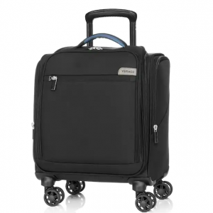 VERAGE 14 英寸黑色万向轮手提行李箱带 USB 端口