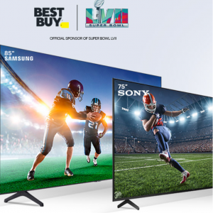 Save up to $1,000 on select Samsung, Sony and LG big-screen TVs @Best Buy