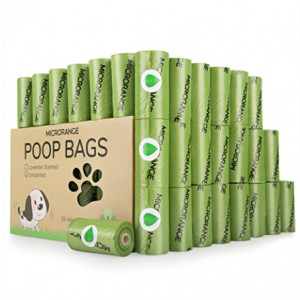 MICRORANGE Dog Poop Bag, 420 Count @ Amazon