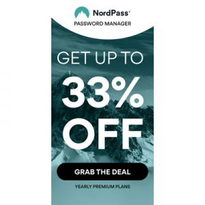 Up To 33% Off Premium Plan @ NordPass