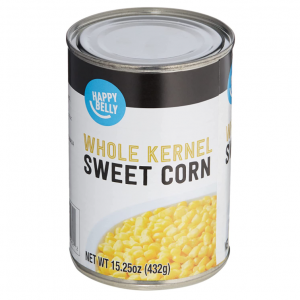 Happy Belly Whole Kernel Corn, 15.25 Ounce (Pack of 1) @ Amazon