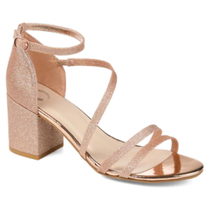 Journee Collection 粗跟凉鞋