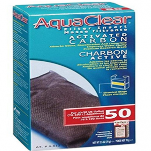 Aqua Clear A612 50 Activated Carbon,White, 2.4 Ounce @ Amazon