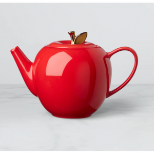KATE SPADE NEW YORK 木苹果茶壶