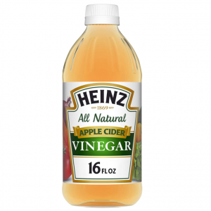 Heinz 全天然5%酸度苹果醋 16oz 富含膳食纤维 @ Amazon