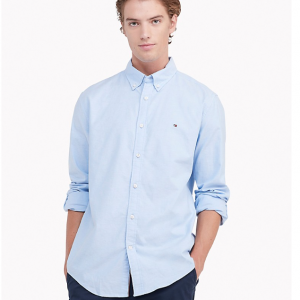 Tommy Hilfiger Custom Fit Essential Stretch 男士衬衫