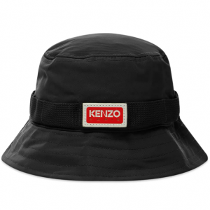 KENZO PATCH LOGO BUCKET HAT