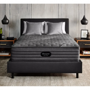 Queen Simmons Beautyrest Black L 级硬质床垫 13.75 英寸
