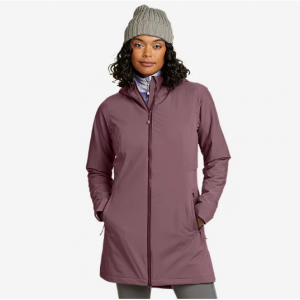 Eddie Bauer Cloud Cap Stretch Insulated 女士风衣