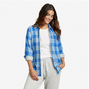 Eddie Bauer Carry-On Long-Sleeve 女士衬衣