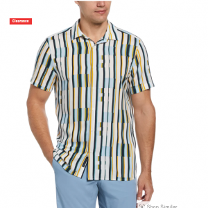 Perry Ellis Multi 条纹衬衣
