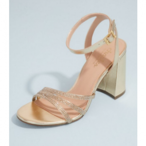 Charles By Charles David Metallic Rhinestone高跟鞋