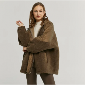 Gentle Herd Hooded Patchwork 女士夹克