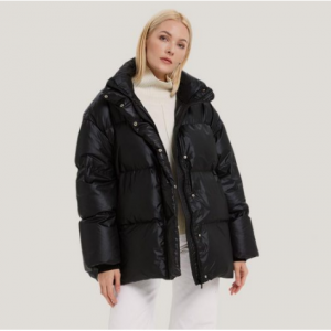 Gentle Herd Puffy Channel-Quilt 女士夹克