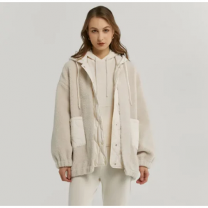 Gentle Herd Hooded Patchwork 女士夹克