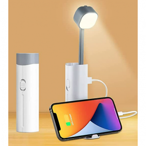 RUISHINE LED Night Lights Desk Lamp with USB Charging Multfunction Light @ Amazon