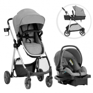 Evenflo Omni Plus Modular Travel System with LiteMax Sport Rear-Facing Infant Car Seat @ Walmart