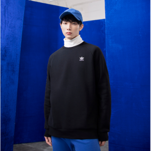 adidas ADICOLOR ESSENTIALS TREFOIL 休闲运动长袖圆领卫衣套头衫