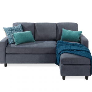 Upholstered Sectional Sofa Couch w/ Chaise Lounge, Reversible Ottoman Bench @ Best Choice Products