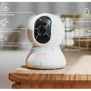 blurams Security Camera, 2K Indoor Camera 360-degree Pet Camera @ Amazon