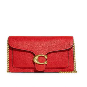 COACH Tabby Leather Clutch-On-Chain @ Saks Fifth Avenue