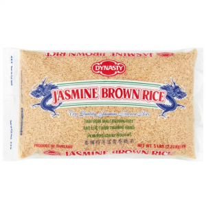 Dynasty Jasmine Rice - Brown, 5 lb @ Walmart