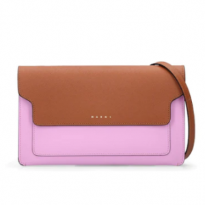 MARNI 3-compartment leather shoulder bag 76I-VW4027