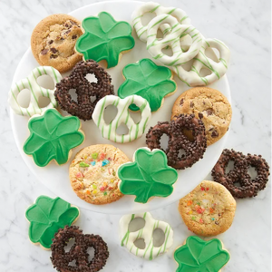 St Patrick’s Day 饼干和椒盐脆饼 - 10块