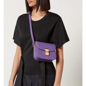A.P.C Grace Mini Leather Cross-Body Bag