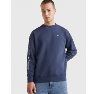 Tommy Jeans Logo 男士套头衫