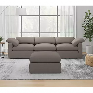 Berkley Jensen 4-Piece Modular Sectional - Gray @ BJs