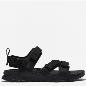 Timberland Garrison Trail Leather And Textile-blend Sandals