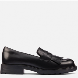 Clarks Women's Orinococ 2 Leather Loafers - Black