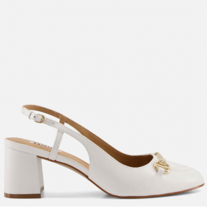 Dune Cassie Embellished Leather Heeled Pumps