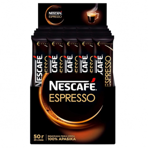 Nescafe Instant Coffee Sticks 25 sticks 1.76oz (Espresso) @ Amazon