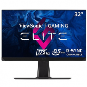 $13 off ViewSonic - Elite 32 LCD G-SYNC Monitor with HDR (DisplayPort USB, HDMI), Black @Best Buy